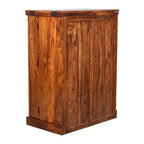 Solid Wooden Traditional Niwar Patti Design Home Bar Cabinet